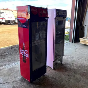 Two Glass-Door Display Refrigerators
 UNRESERVED
