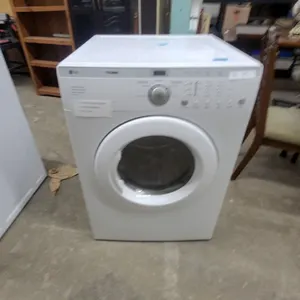 LG TROMM Front-Load Electric Dryer with Sensor Dry System and Super Capacity