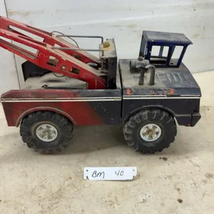 Tonka Tow Truck Wrecker with Dual Boom, 12 × 16 1/2 × 8”