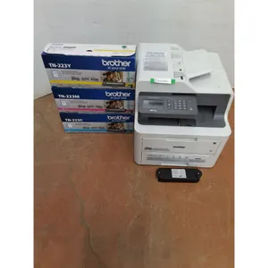 * Brother L3710CW Colour Printer - Powers On, (3) NIB Toner Cartridges - Pick Up Preferred