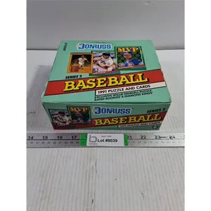 (1) Donruss 1991 Series 2 Baseball Puzzle and Cards (24 Pkgs.)