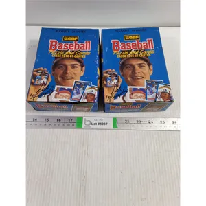(2) Boxes (36 Packs/Box) of 1988 Leaf Baseball Cards