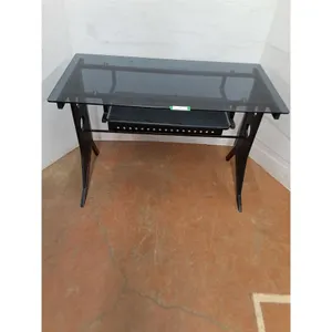 * Glass Top Computer Desk - 44x22x30" - Cannot Ship
