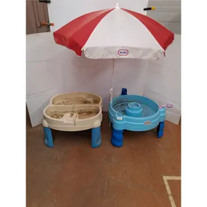 ** Little Tikes "Fish 'n Splash" Water Tables w/Umbrella - 26" & 32" Diameters - Cannot Ship