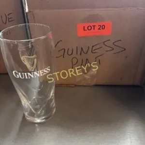 12 Guinness Pint Glasses