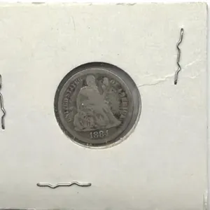 1884 Seated Liberty Dime