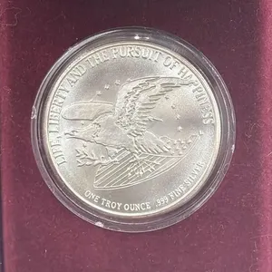 One Troy Ounce 999 Fine Silver Chrysler