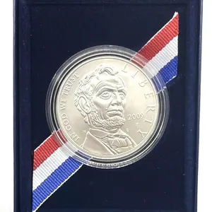 Abraham Lincoln Commemorative Silver Dollar
