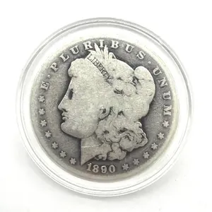 1890-O Morgan Dollar in Plastic Case
