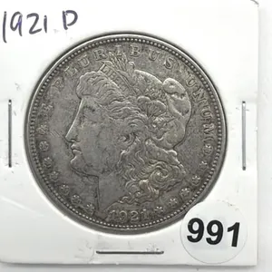 1921-D Morgan Dollar