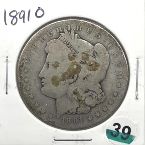 1891-O Morgan Dollar