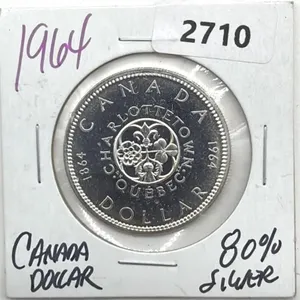 1964 Canada Silver Dollar