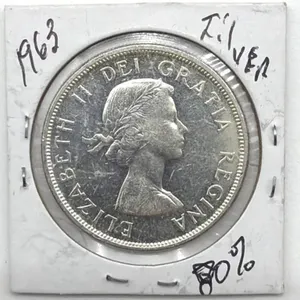 1963 Canada Silver Dollar