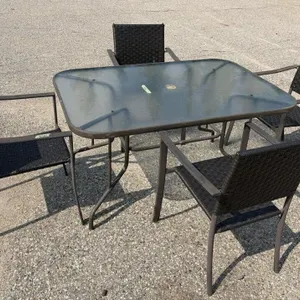 Glass Table With Chairs