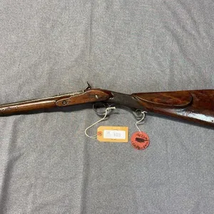 Antique T. Bate London Percussion Half Stock Gun