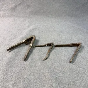 Trio of Antique Handheld Cast Bullet Molds