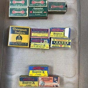 Assorted .22 Rimfire Ammunition and Cartridges