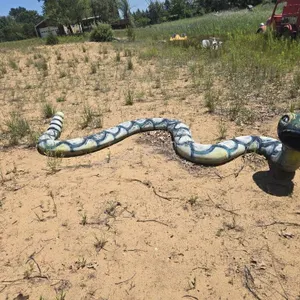 Fiberglass snake. 12ft