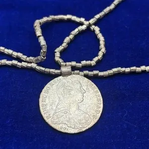 Antique Coin Necklace
