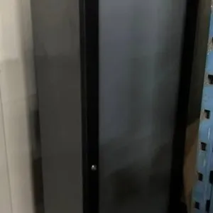 LED illuminated display cabinet & privacy glass