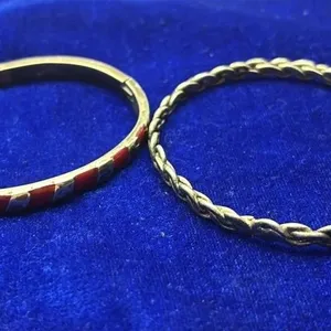 Vintage Sterling Silver Bangle Bracelet lot Mexco