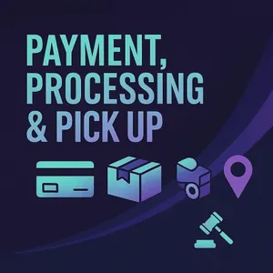 *NEW* Payment, Processing and Pick-up Procedures