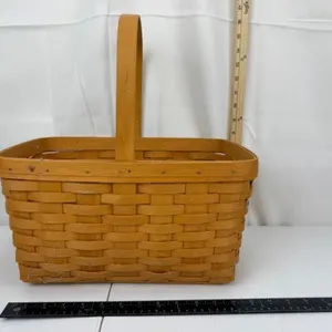 Longaberger Handwoven Basket w/ Handle