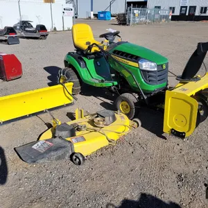 2013 John Deere D120 w/ Mower Deck, Snow Blower & Blade (Non-Runner)
 UNRESERVED