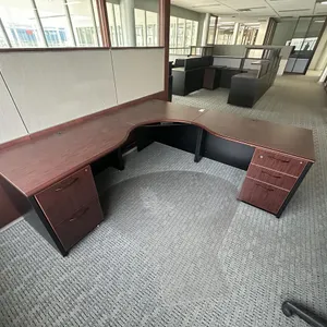 Wooden Office Desk (Minor Scratches & Wear)
 UNRESERVED