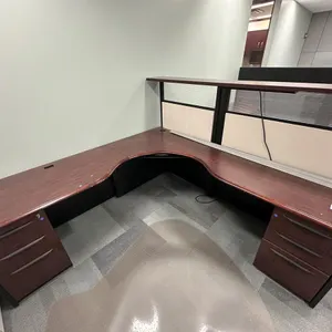 Wooden Office Desk (Minor Scratches & Wear)
 UNRESERVED