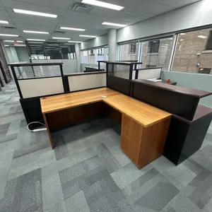 Wooden Office Desk (Minor Scratches & Wear)
 UNRESERVED
