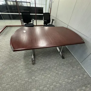Wooden Office Table (Minor Scratches & Wear)
 UNRESERVED