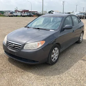 2008 Hyundai Elantra Grey Car VIN: KMHDU45D48U329082