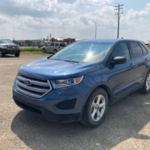 2018 Ford Edge Blue SUV VIN: 2FMPK4G95JBB66322