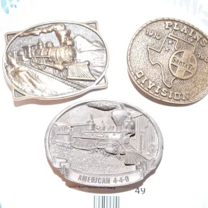 3 Train Belt Buckles