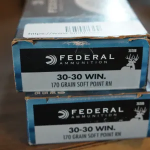 2 Full Boxes Federal 30-30