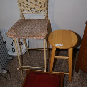 Vintage Metal Bar Chair