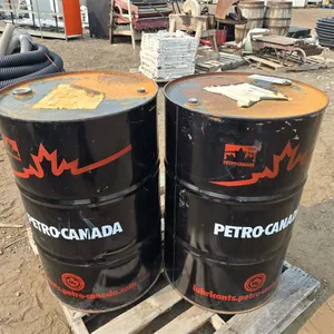 (2) Sealed Petro-Canada Branded Steel Drums
 UNRESERVED