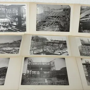 1929 Saskatoon A.L. Cole Powerplant Construction Photos. 42 8x10