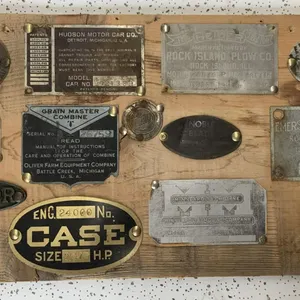 Rock Island/Hudson/Emerson Brantingham etc Serial Tags