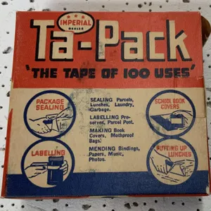 1940’s Imperial Oil Tape Box/Stickers