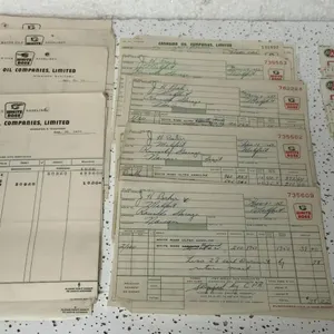 White Rose and BA Invoices