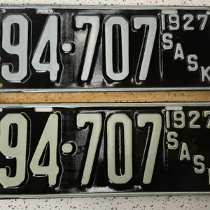 1927 Saskatchewan Matched Set Unissued