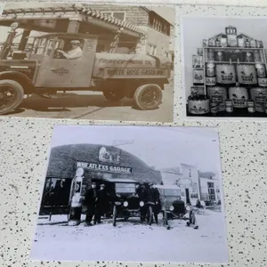 Early Gas Station Photos