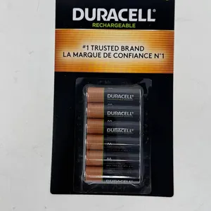 DURACELL RECHARGEABLE AA 2500MAH PREMIUM CELLS BATTERIES -SUMP