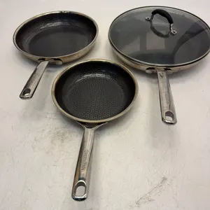 GREENPAN FRYING PAN 3 PIECE -U
