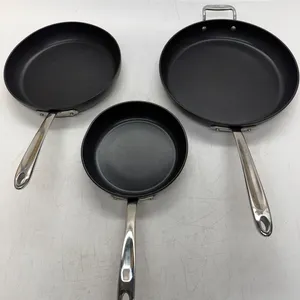 ALL-CLAD EXPERT HARD ANODIZED NONSTICK FRYING PAN 3-PIECE -U