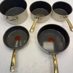 T-FAL PRESERVE CERAMIC COOKWARE 5-PIECE -U
