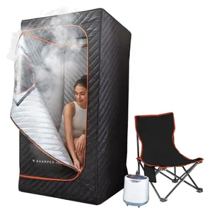 SHARPER IMAGE STEAMER SAUNA PORTABLE SPA -U