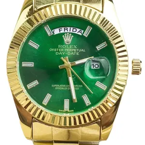 NEW REPLICA ROLEX "DAY DATE" QUARTZ WATCH